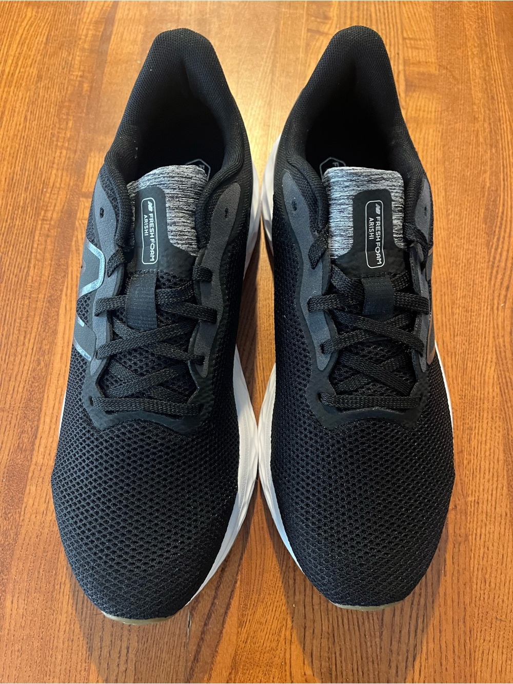 New Balance Black and Gray Athletic Sneakers